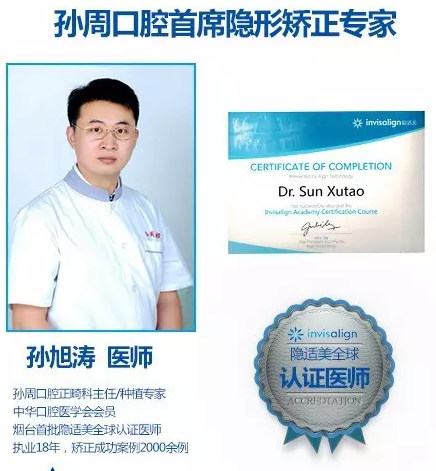 烟台隐形矫正孙旭涛
